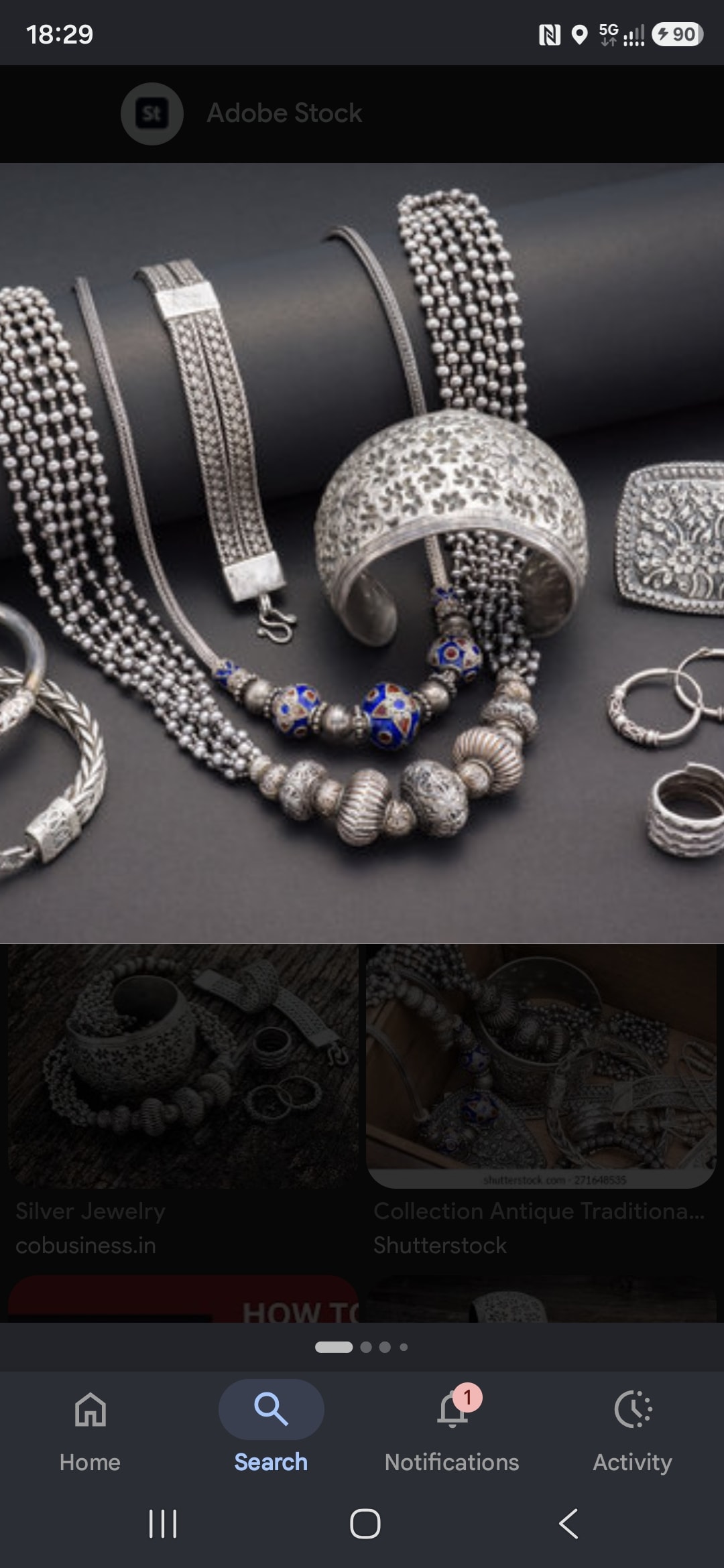 Silver Rope Bracelet